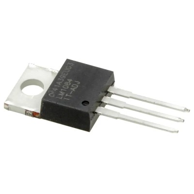 Texas Instruments Adjustable LDO Linear Voltage Regulator 3A 29V TO-220 3-Pin LM1084IT-ADJ/NOPB