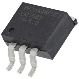Texas Instruments Voltage Regulator 25V 3-Pin Surface Mount Positive Polarity LM1085IS-5.0/NOPB