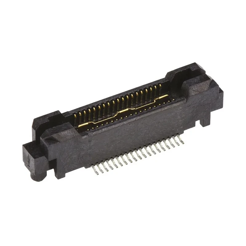TE Connectivity MICTOR Series Straight Surface Mount PCB Header 38 Contacts 0.64 mm Pitch 2 Row Shrouded 5767007-8