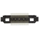 TE Connectivity MICTOR Series Straight Surface Mount PCB Header 38 Contacts 0.64 mm Pitch 2 Row Shrouded 5767007-8
