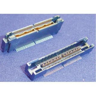 TE Connectivity MICTOR Series Straight Surface Mount PCB Header, 38 Contacts, 0.64 mm Pitch, 2 Row, Shrouded 5767005-8