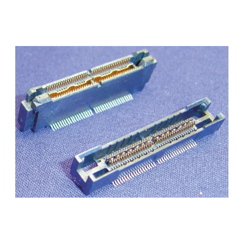 TE Connectivity MICTOR Series Straight Surface Mount PCB Header, 38 Contacts, 0.64 mm Pitch, 2 Row, Shrouded 5767005-8