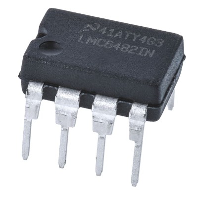 Texas Instruments Operational Amplifier Dual Channel 1.5 MHz Gain Bandwidth, 5 to 15.5 V, 8-Pin MDIP LMC6482IN/NOPB