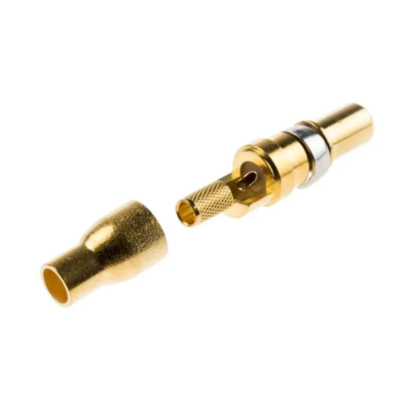 FCT from Molex 173112 Series Male Solder D-Sub Connector Coaxial Contact Gold over Nickel 10 AWG FMX003P102 / 1731120054