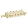 TE Connectivity Universal MATE-N-LOK Series Right Angle Through Hole PCB Header, 6 Contact(s), 6.35 mm Pitch, 1 Row 1969812-1