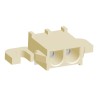 TE Connectivity Universal MATE-N-LOK Series Right Angle Through Hole PCB Socket 2-Contact 1 Row 6.35mm Pitch 600V 1969797-1