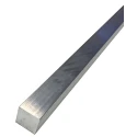 RS PRO Aluminium Metal Square Bar 12 mm Width x 12 mm Height x 1 m Length, Grade 6082-T6, Tensile Strength 295 MPa 124-3628