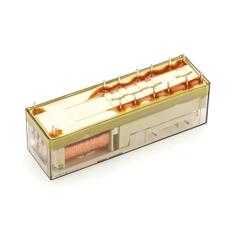 TE Connectivity PCB Force Guided Relay, 24V DC Coil Voltage, 4-Pole V23050-A1024-A542 1393260-7