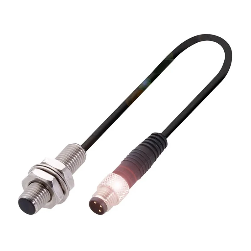 BALLUFF Threaded Barrel Inductive Proximity Sensor M8 x 1 PNP 30V 2 mm Detection BES 516-324-G-E4-C-S49-00,2