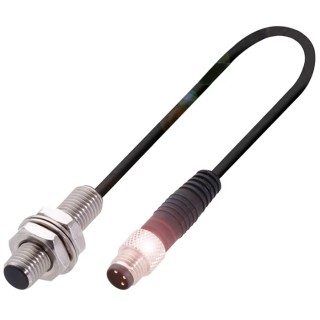 BALLUFF Threaded Barrel Inductive Proximity Sensor M8 x 1, PNP, 30V, 2 mm Detection, IP68 BES 516-324-G-E4-C-S49-00,3