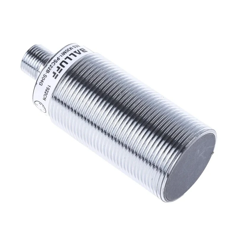 BALLUFF Threaded Barrel Inductive Proximity Sensor M30 x 1.5 PNP 30 V DC 200mA BES M30MI1-PSC22B-S04G