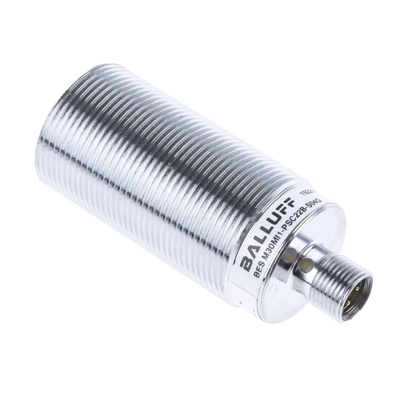 BALLUFF Threaded Barrel Inductive Proximity Sensor M30 x 1.5 PNP 30 V DC 200mA BES M30MI1-PSC22B-S04G
