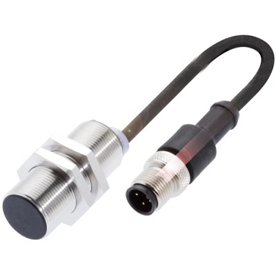 BALLUFF Threaded Barrel Inductive Proximity Sensor M18 x 1 2-Wire 36V 7 mm Detection Brass BES M18MG-GSC70B-BP00,3-GS04