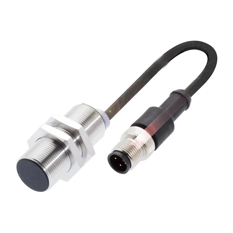 BALLUFF Threaded Barrel Inductive Proximity Sensor M18 x 1 2-Wire 36V 7 mm Detection Brass BES M18MG-GSC70B-BP00,3-GS04