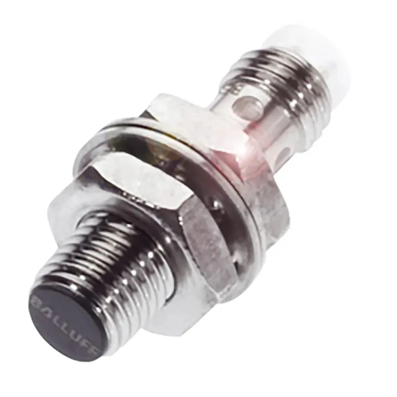 BALLUFF Threaded Barrel Inductive Proximity Sensor M8 x 1, PNP Output 30V 200mA 2mm Detection BES M08EC-PSC20B-S49G