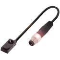 BALLUFF Block Inductive Proximity Sensor M8 x 1 Thread, PNP Output 30V DC 100mA, Glass Filled BES R04KC-PSC15B-EP00,13-GS49