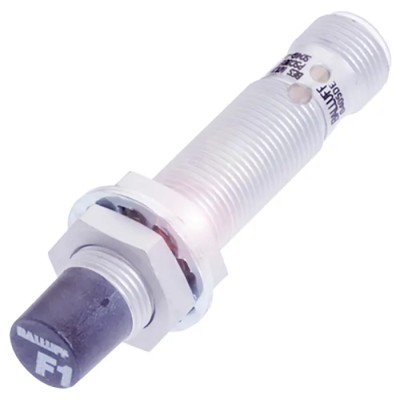 BALLUFF Threaded Barrel Inductive Proximity Sensor M12 x 1 PNP 30V 8 mm Detection Brass IP67 BES M12ML-PSC80E-S04G-W