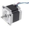 RS PRO Hybrid Permanent Magnet Stepper Motor 2.3V, 1Nm Holding Torque, 1.8° Step Angle, 56.4 x 56.4 mm Frame Size 535-0423