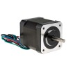 NEUTRAL Hybrid Stepper Motor, 2.8V Voltage, 0.44Nm Holding Torque, 0.9° Step Angle, 42.3 x 42.3 mm Frame Size, 5 mm 535-0401