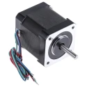 RS PRO Hybrid Stepper Motor 2.8V, 0.44Nm Holding Torque, 1.8° Step Angle, 42.3 x 42.3 mm Frame, 5 mm Shaft 535-0489