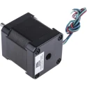RS PRO Hybrid Stepper Motor 2.8V, 0.44Nm Holding Torque, 1.8° Step Angle, 42.3 x 42.3 mm Frame, 5 mm Shaft 535-0489