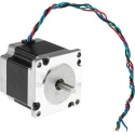 RND RS PRO Stepper Motor 2.5V, 1.26 Nm Holding Torque, 1.8° Step Angle, 56.4 x 56.4 mm Frame, 6.35 mm Shaft 535-0439
