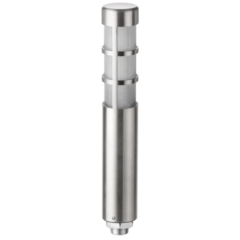 Werma Kompakt Series Signal Tower Yellow, Red, Green LED, 3 Lights, No Sounder, 24V DC, Surface Mount 694.000.55