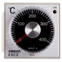 Omron On-Off Temperature Controller 4 Input 4 Output Relay 240V AC DIN Rail Flush Panel E5C2-R20K 100-240VAC 0-1200