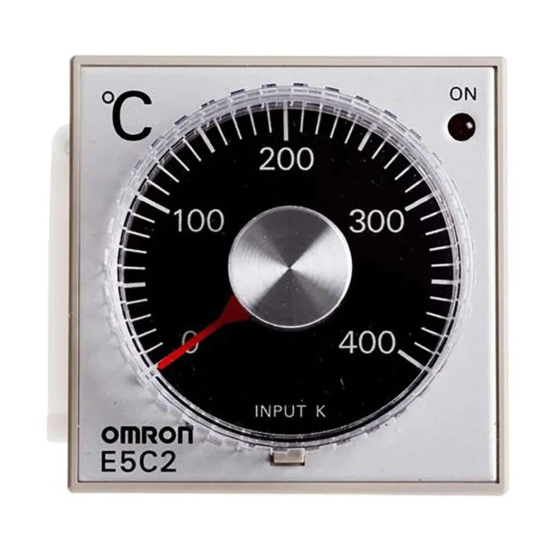 Omron On-Off Temperature Controller 4 Input 4 Output Relay 240V AC DIN Rail Flush Panel E5C2-R20K 100-240VAC 0-1200