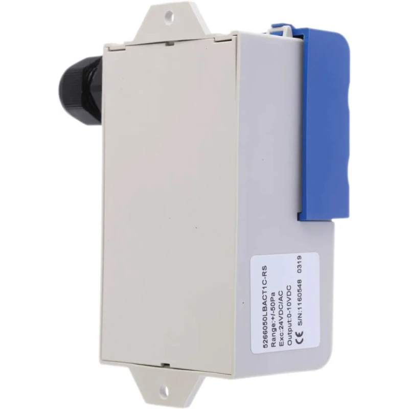 Gems Sensors Differential Pressure Sensor Stainless Steel Housing Analogue Output 0 Pa to 50 Pa 5266050LBACTI