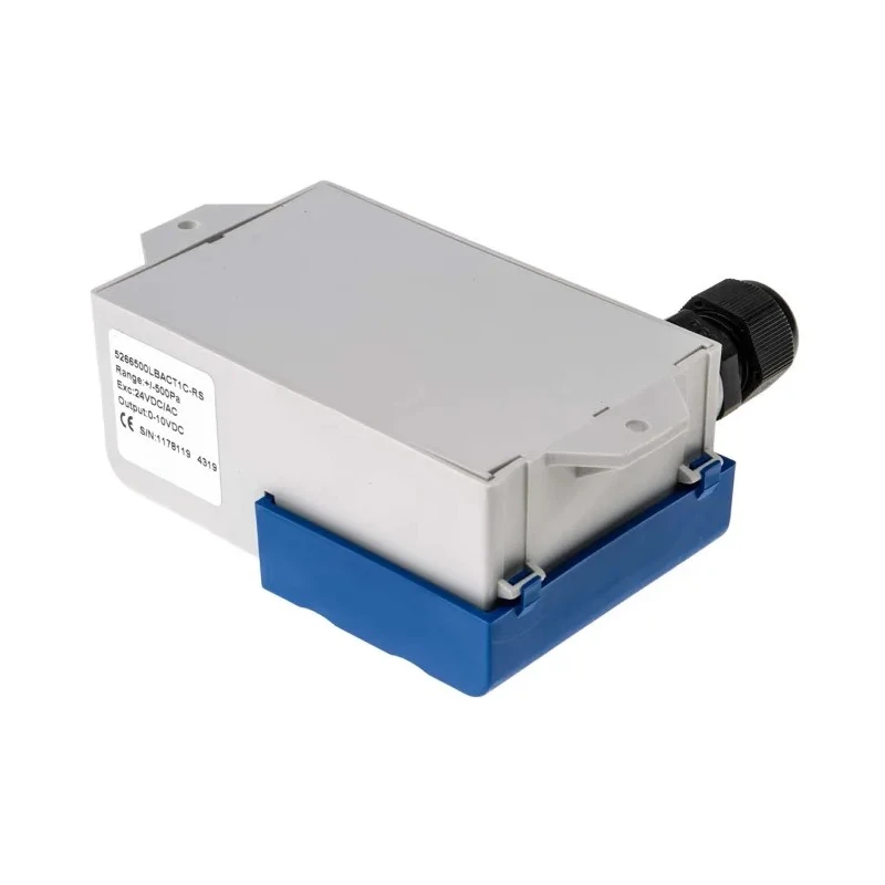 Gems Sensors Differential Pressure Sensor Analogue Output 0 Pa to 500 Pa Stainless Steel Housing 9-30V AC/DC 5266500LBACTI