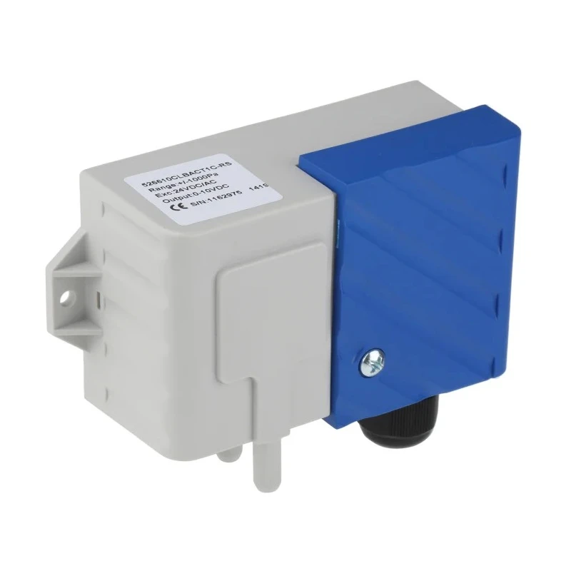Gems Sensors 5266 Series Differential Pressure Sensor with Analogue Output, 0.01 bar Min, 1000 Pa Max 526610CLBACTI