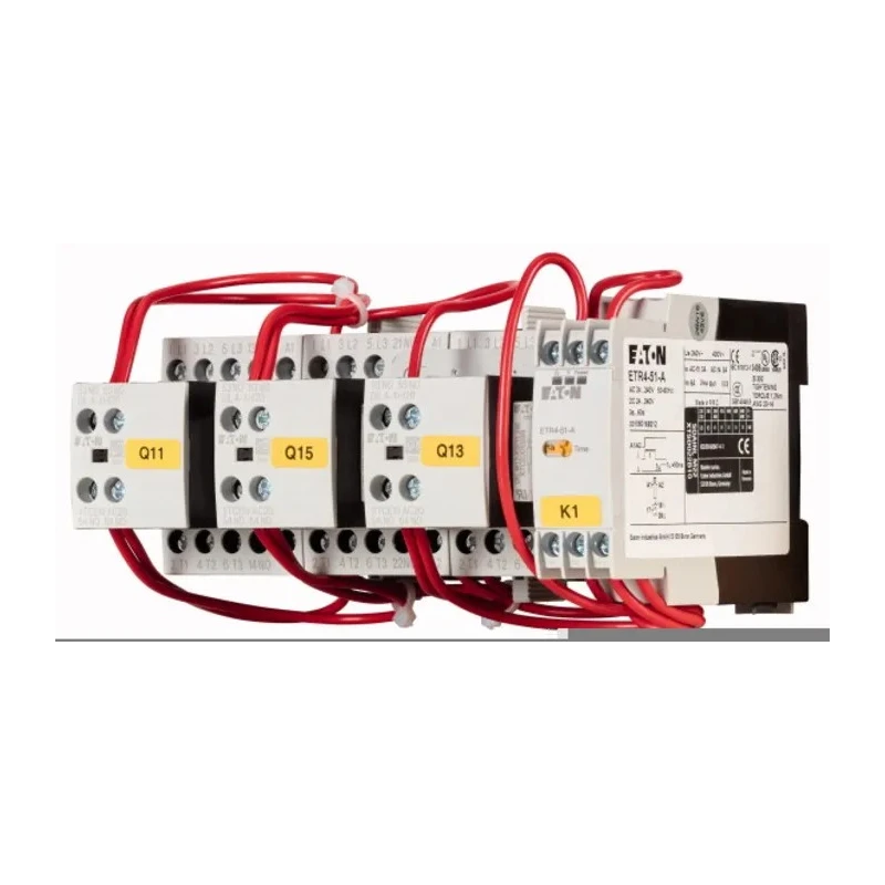 Eaton Contactor Star Delta 3 Phase 22A Current Rating 11 kW Power Rating 400V AC SDAINL Series 101382 SDAINLM22(400V50HZ)