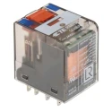 TE Connectivity PCB Power Relay 24V DC Coil 6A Switching Current 4PDT PT570L24 6-1415001-1