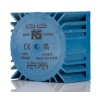RS PRO 25VA Dual Primary Toroidal Transformer 2 x 115 V AC 2 x 7 V Secondary 1.785A Through Hole Mounting 124-3873