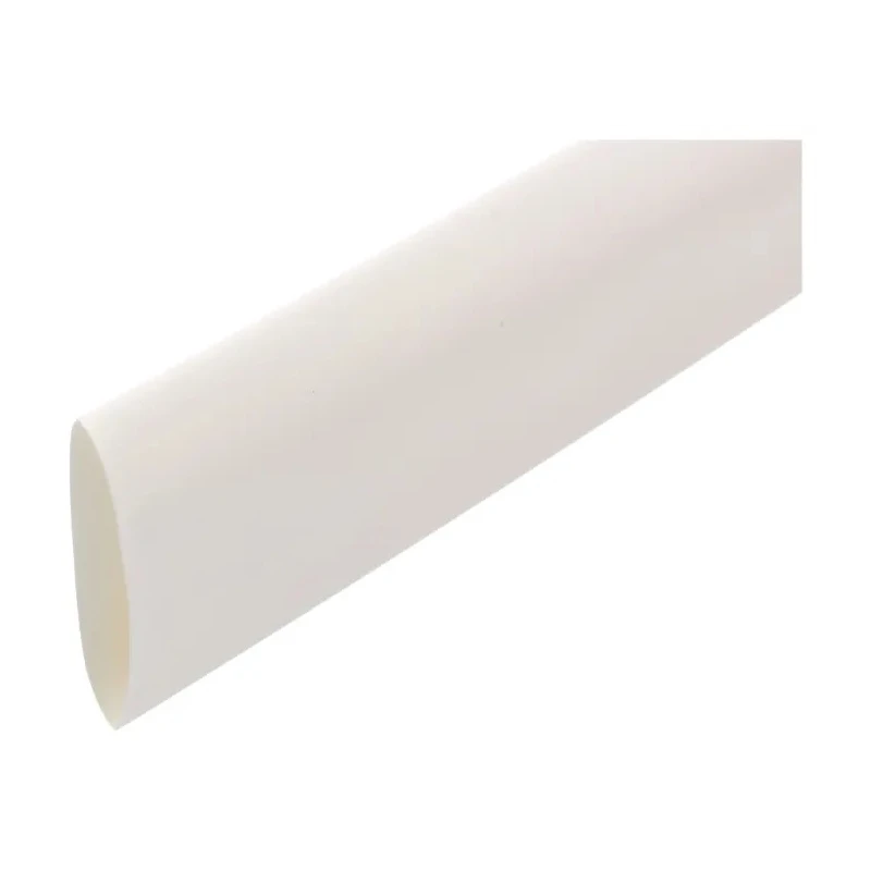 TE Connectivity Heat Shrink Tubing White 24 mm Diameter x 1.2m Length Polyolefin Flame Retardant RNF 3000-24/8-9