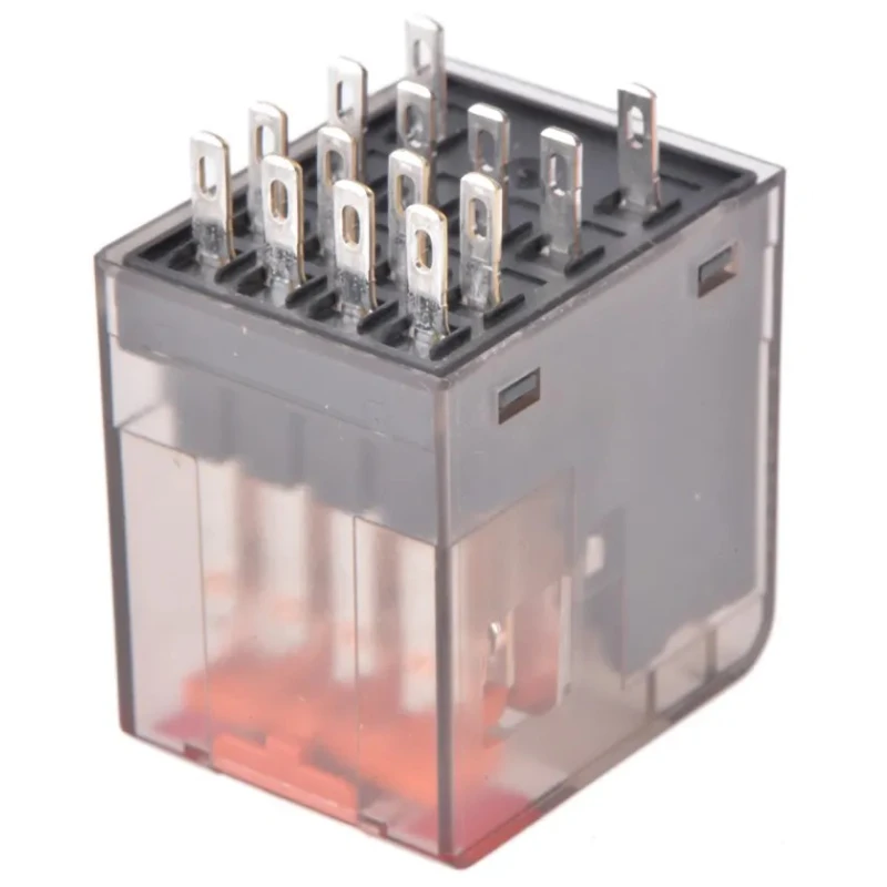 TE Connectivity DIN Rail Power Relay 24V ac Coil 6A Switching Current 4PDT PT570R24 7-1415001-1
