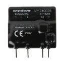 Crydom DRA1 Series Solid State Relay, PCB Mount, 25 A Load Current, 280 Vrms Load Voltage, 3-15V Control 