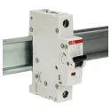 ABB System Pro M Compact Miniature Circuit Breaker 1-Pole 40A Type C 253V ac 72V dc 10kA Breaking 2CDS271001R0404 S201M-C40