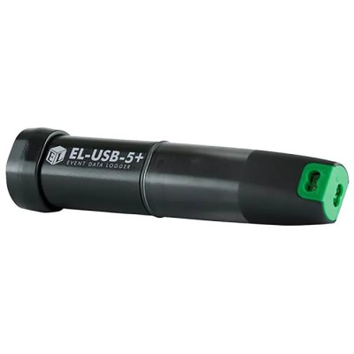 Lascar Event Data Logger USB, 1 Channel, LCD Display, AA Battery, -35°C to 80°C Operating Temperature EL-USB-5+