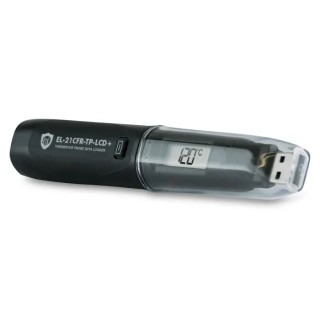 Lascar 21CFR Compliant High Accuracy USB Thermistor Probe Temperature Data Logger EL-21CFR-TP-LCD+