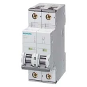 Siemens SENTRON Miniature Circuit Breaker 2-Pole 63A Type D 400V AC 10 kA Breaking Capacity 5SY4263-8