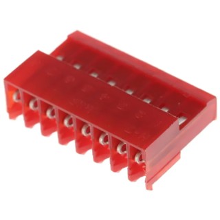 TE Connectivity 8-Way IDC Connector Female for Cable, 1 Row 3-640440-8