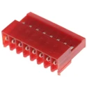 TE Connectivity 8-Way IDC Connector Female for Cable, 1 Row, 5A, 250V AC, 2.54mm Pitch, Tin over Nickel Plating 3-640440-8