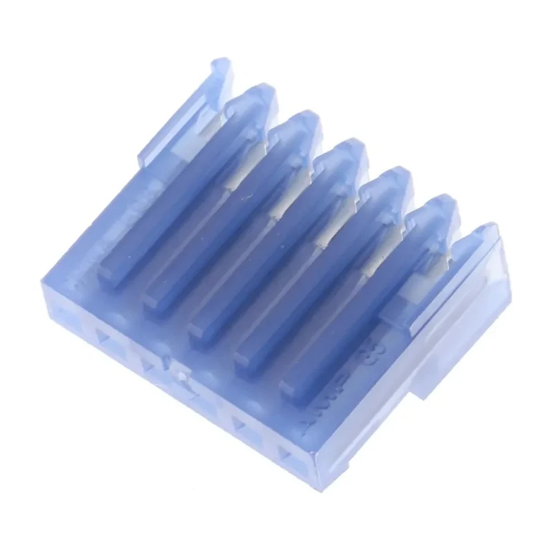 TE Connectivity 6-Way 2.54mm Pitch Shrouded IDC Female Cable Connector 5A 250V AC MTA-100 Series 3-640442-6