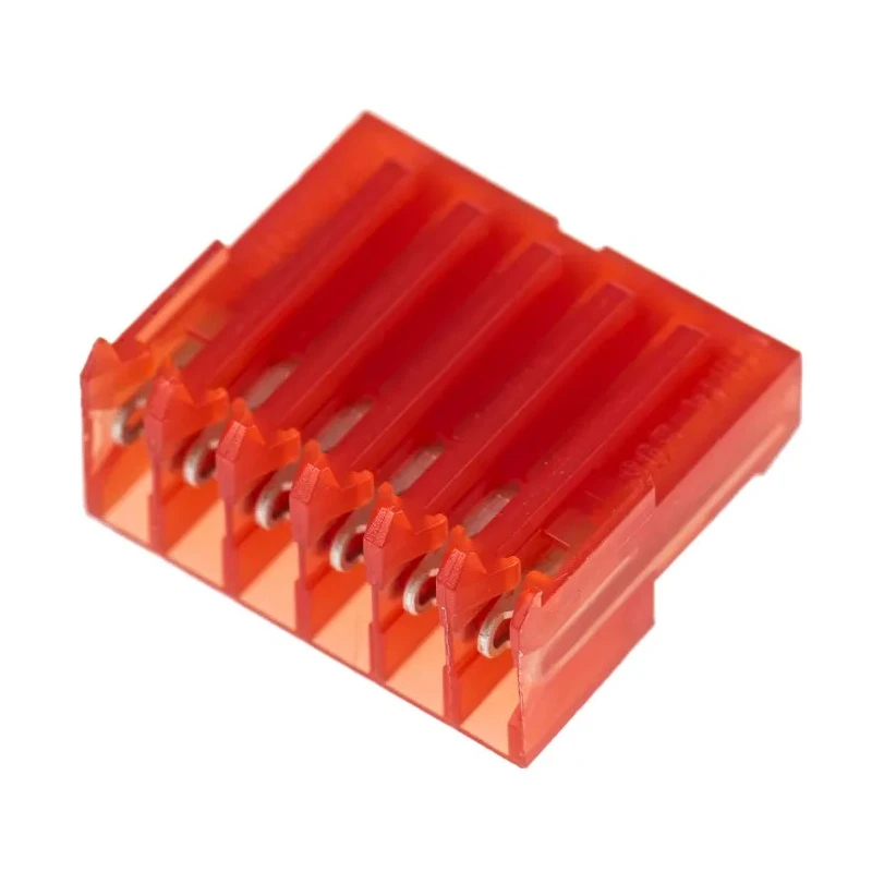 TE Connectivity 6-Way 2.54mm Pitch IDC Shrouded Female Connector for Cable, 5A, 250V ac, Nylon Housing 3-640440-6