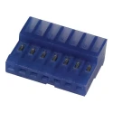 TE Connectivity 7-Way 2.54mm Pitch Shrouded Female IDC Connector for Cable, 1 Row, 5A, 250V AC, Tin over Nickel 3-640442-7