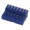 TE Connectivity 7-Way 2.54mm Pitch Shrouded Female IDC Connector for Cable, 1 Row, 5A, 250V AC, Tin over Nickel 3-640442-7