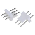 TE Connectivity MTA-100 Series Straight Through Hole Pin Header 3 Contacts 2.54 mm Pitch 1 Row Unshrouded 640454-3