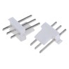 TE Connectivity MTA-100 Series Straight Through Hole Pin Header 3 Contacts 2.54 mm Pitch 1 Row Unshrouded 640454-3